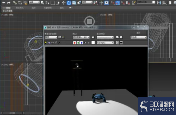 3Dmax中如何创建盏泛光灯? 3Dmax中如何创建盏泛光灯?