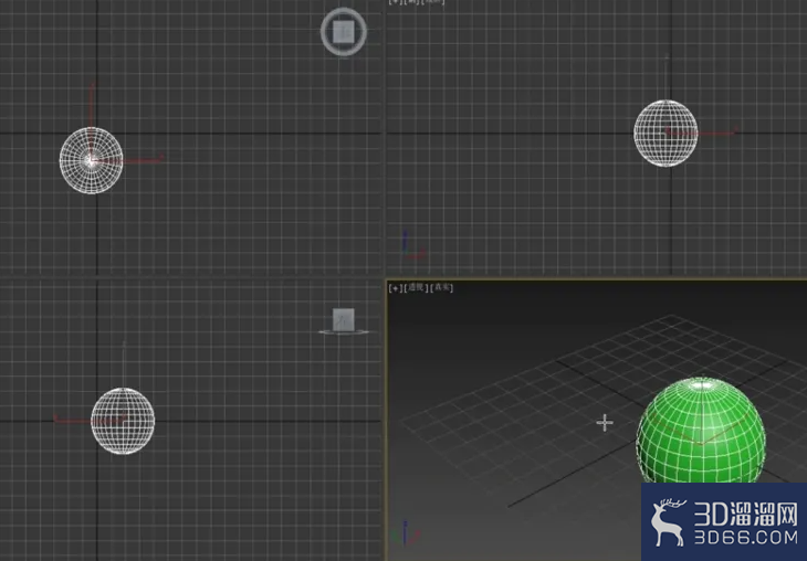 3dMax中如何从视图创建摄影机？