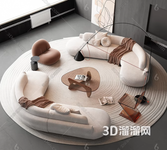 三人座沙发怎么设计？