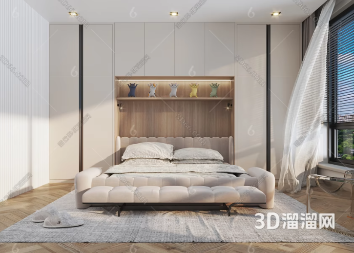 直角t型卧室怎么设计？