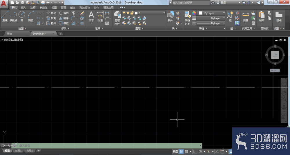 AutoCAD2019中怎么将直线变为点画线？