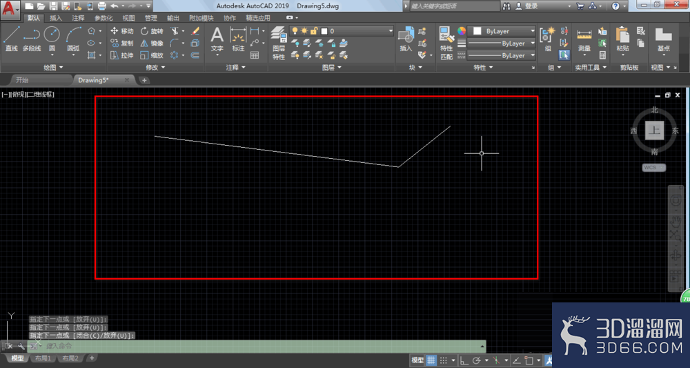 AutoCAD2019怎么进行画直线？