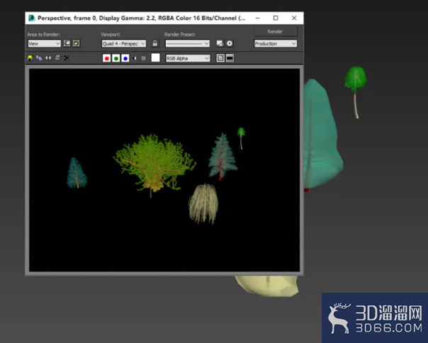 3Dmax如何创建树?-3d溜溜网