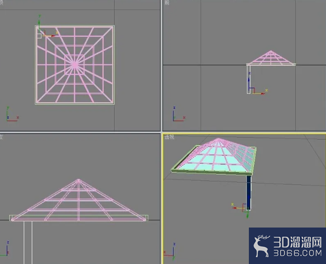 如何用3dmax做一个简单的凉亭? 如何用3dmax做一个简单的凉亭?