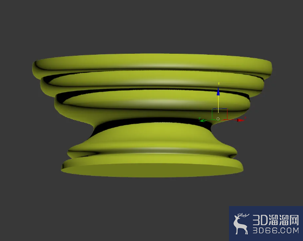 3Dmax柱头模型制作教程 3Dmax柱头模型制作教程