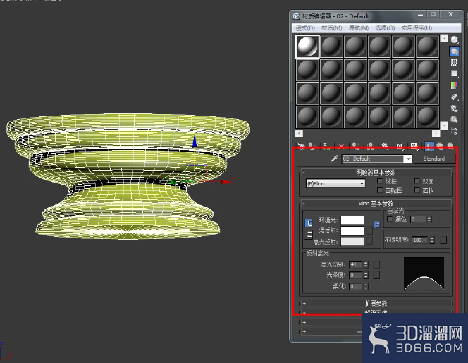 3Dmax柱头模型制作教程 3Dmax柱头模型制作教程