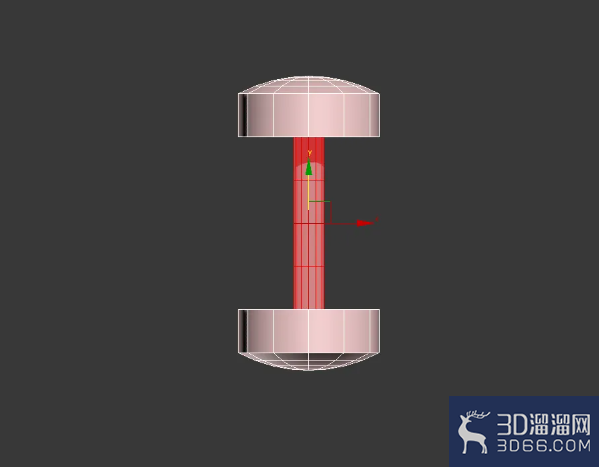 3Dmax杠铃模型制作教程