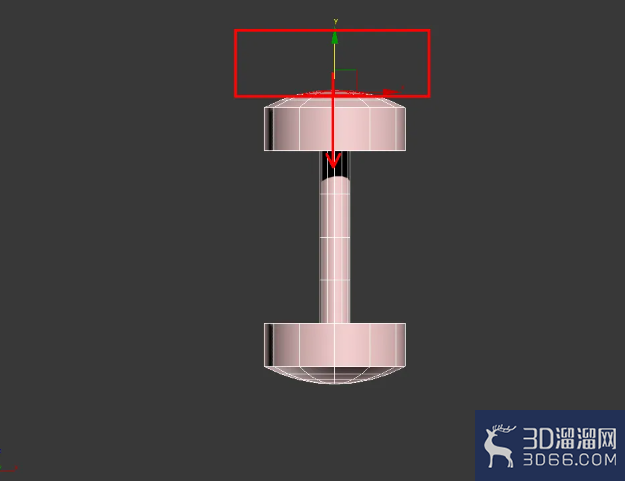 3Dmax杠铃模型制作教程