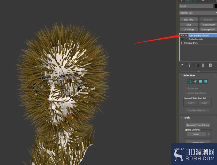 3dmax人物头发怎么做? 3dmax人物头发怎么做?
