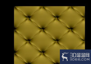 3DMAX木椅软包坐垫做法