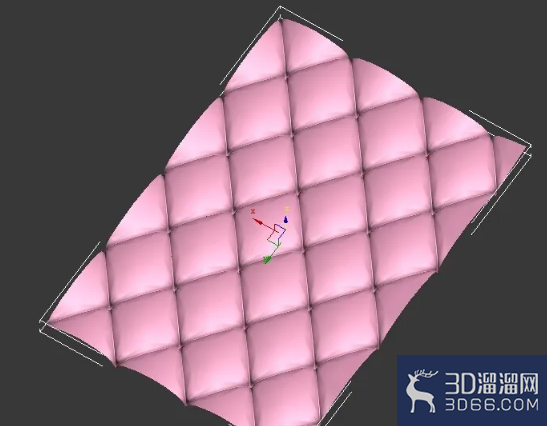 3DMAX软包建模方法 3DMAX软包建模方法