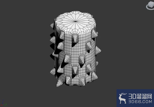3Dmax如何使用编辑多边形元素？