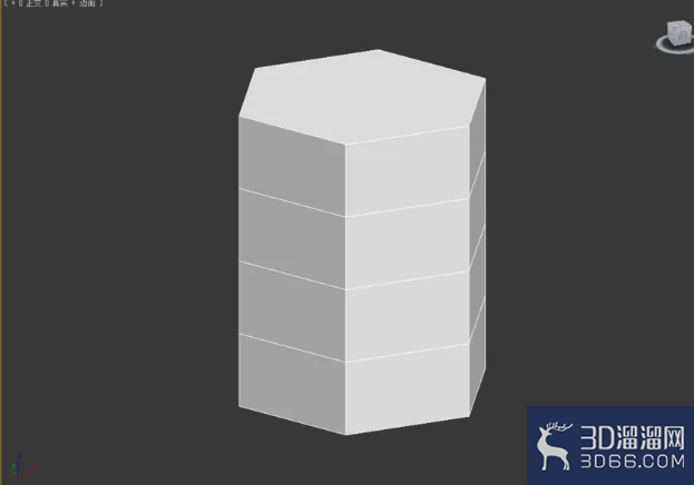 3Dmax如何使用编辑多边形切角？