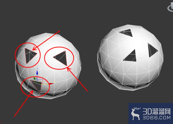 3Dmax如何使用编辑多边形边界？