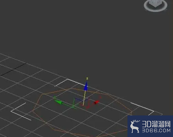 3dmax使用挤出命令建模多边形柱体？