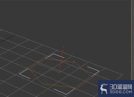 3dmax使用挤出命令建模多边形柱体？
