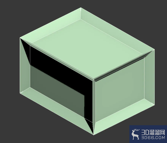 3Dmax可编辑多边形边挤出教程