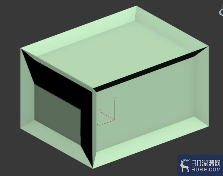 3Dmax可编辑多边形边挤出教程