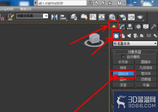 如何在3dmax的一个面上加线的？