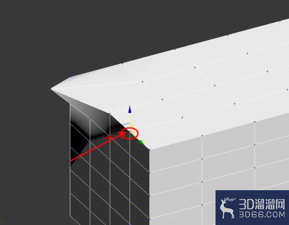 3Dmax可编辑多边形顶点松弛