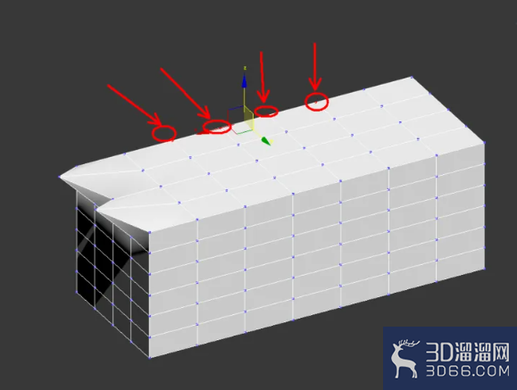 3Dmax可编辑多边形顶点松弛