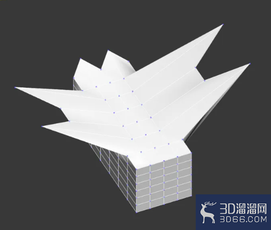 3Dmax可编辑多边形顶点松弛
