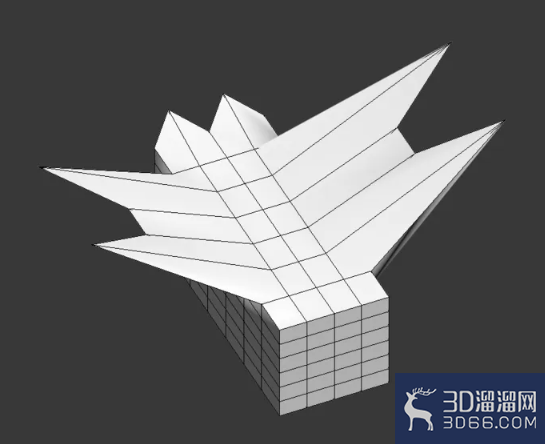 3Dmax可编辑多边形顶点松弛