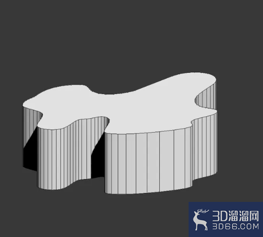 3Dmax可编辑多边形边界切角