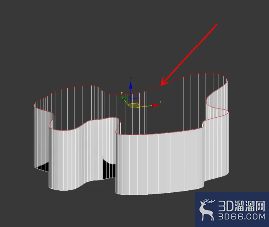 3Dmax可编辑多边形边界切角