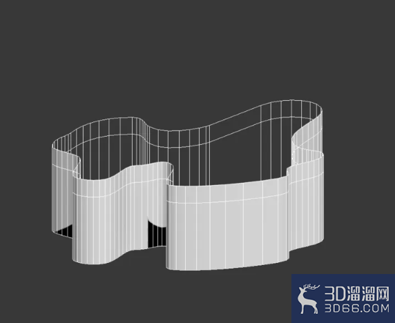 3Dmax可编辑多边形边界切角