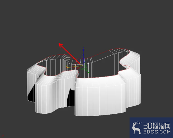 3Dmax可编辑多边形边界切角