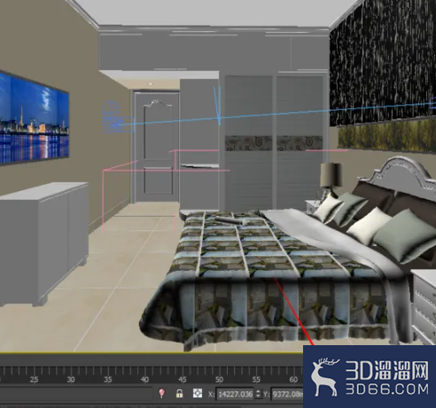 3DMAX中怎么打摄像机？