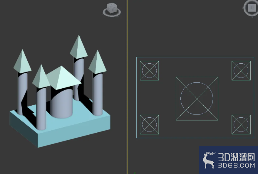 3Dmax怎么设置摄像机？