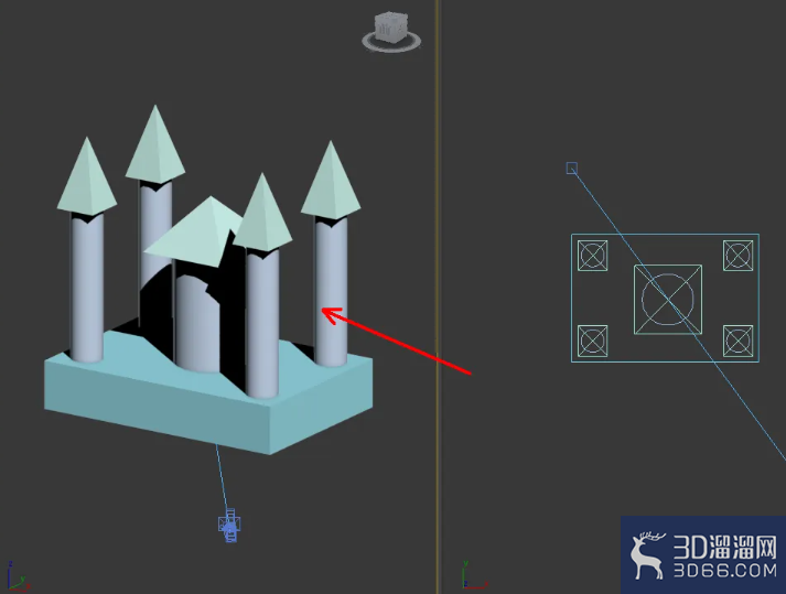 3Dmax怎么设置摄像机？