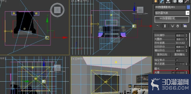 3dmax的VR摄像机怎样使用？