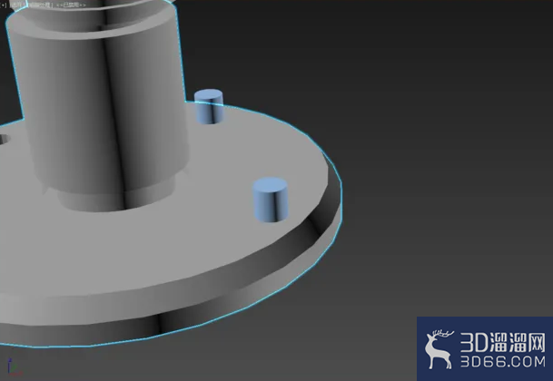 3dmax中proBoolean打洞无法进行布尔运算？