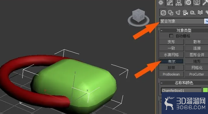 3dmax中怎么用布尔运算交集建模型? 3dmax中怎么用布尔运算交集建模型?