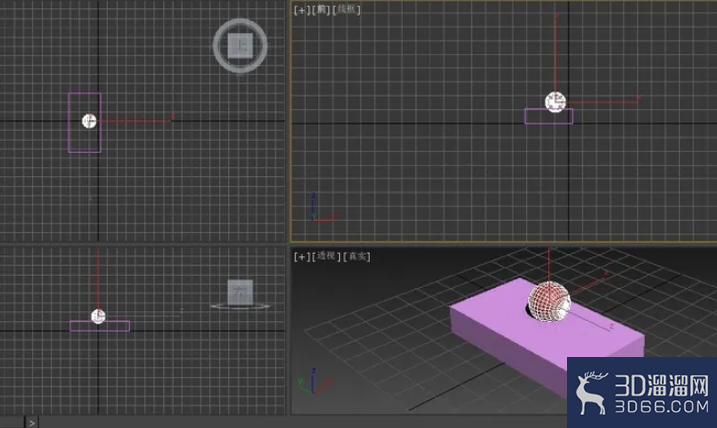 3DMAX超级布尔运算的使用 3DMAX超级布尔运算的使用