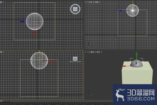 3Dmax中布尔运算使用及方法