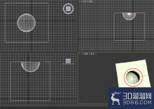 3Dmax中布尔运算使用及方法