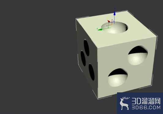 3Dmax中布尔运算使用及方法