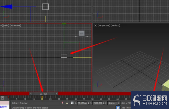 3dmax中动画控制区的使用方法 3dmax中动画控制区的使用方法