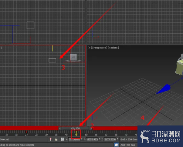 3dmax中动画控制区的使用方法 3dmax中动画控制区的使用方法