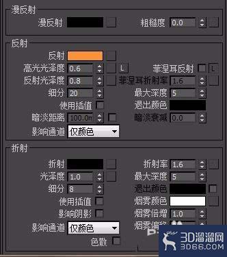3dmax怎么给圆球添加黄金材质? 3dmax黄金材质参数设置方法