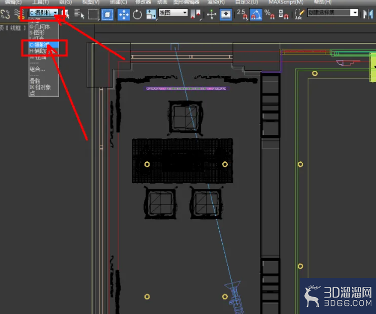 3Dmax怎么设置相机? 3Dmax怎么设置相机?