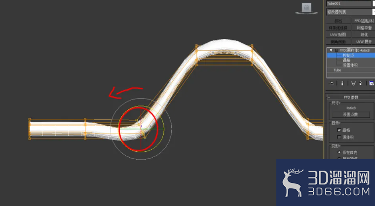 3Dmax如何使用FFD圆柱体? 3Dmax如何使用FFD圆柱体?