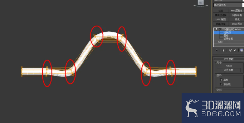 3Dmax如何使用FFD圆柱体? 3Dmax如何使用FFD圆柱体?