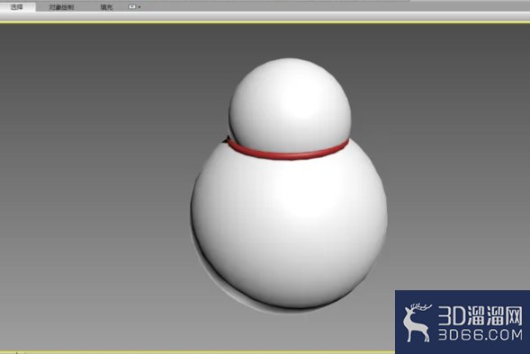 3dmax怎么制作雪人? 3dmax怎么制作雪人?