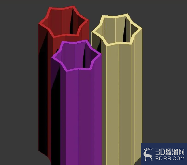3Dmax中怎么制作星形管状体? 3Dmax中怎么制作星形管状体?