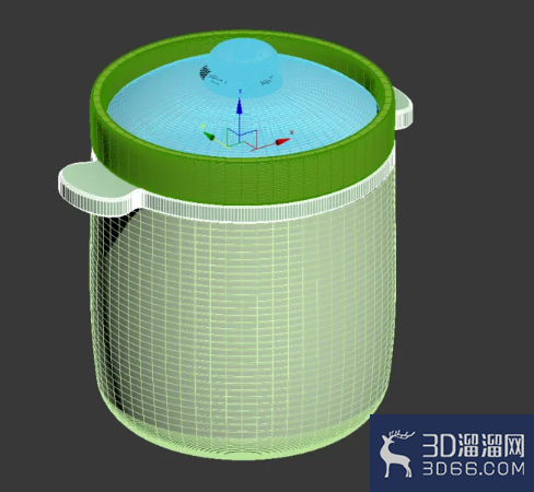 3Dmax如何制作电炖锅？